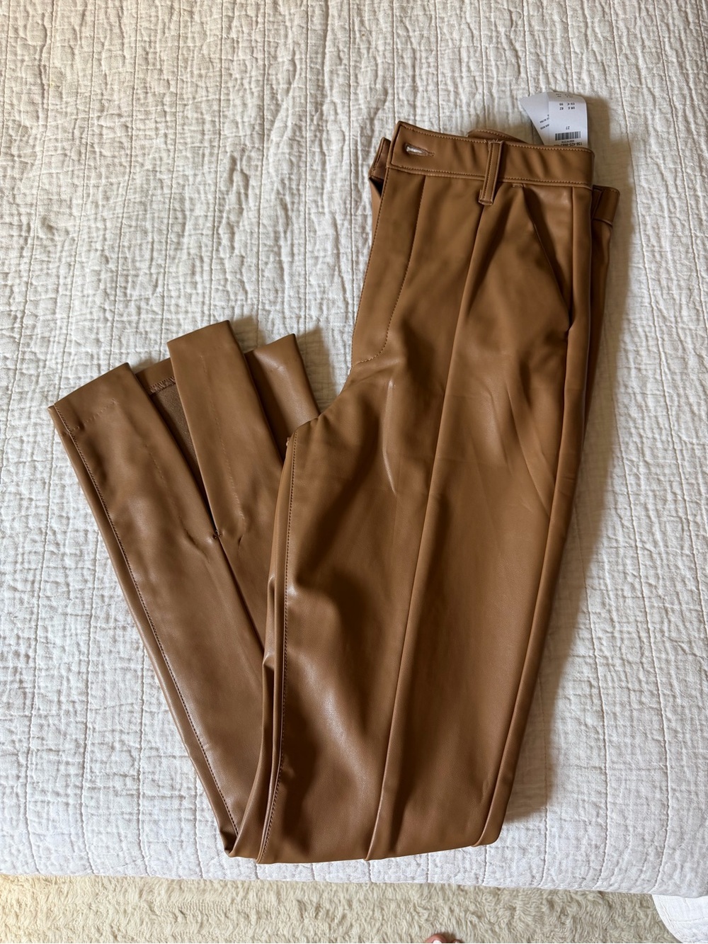 Abercrombie faux leather pants